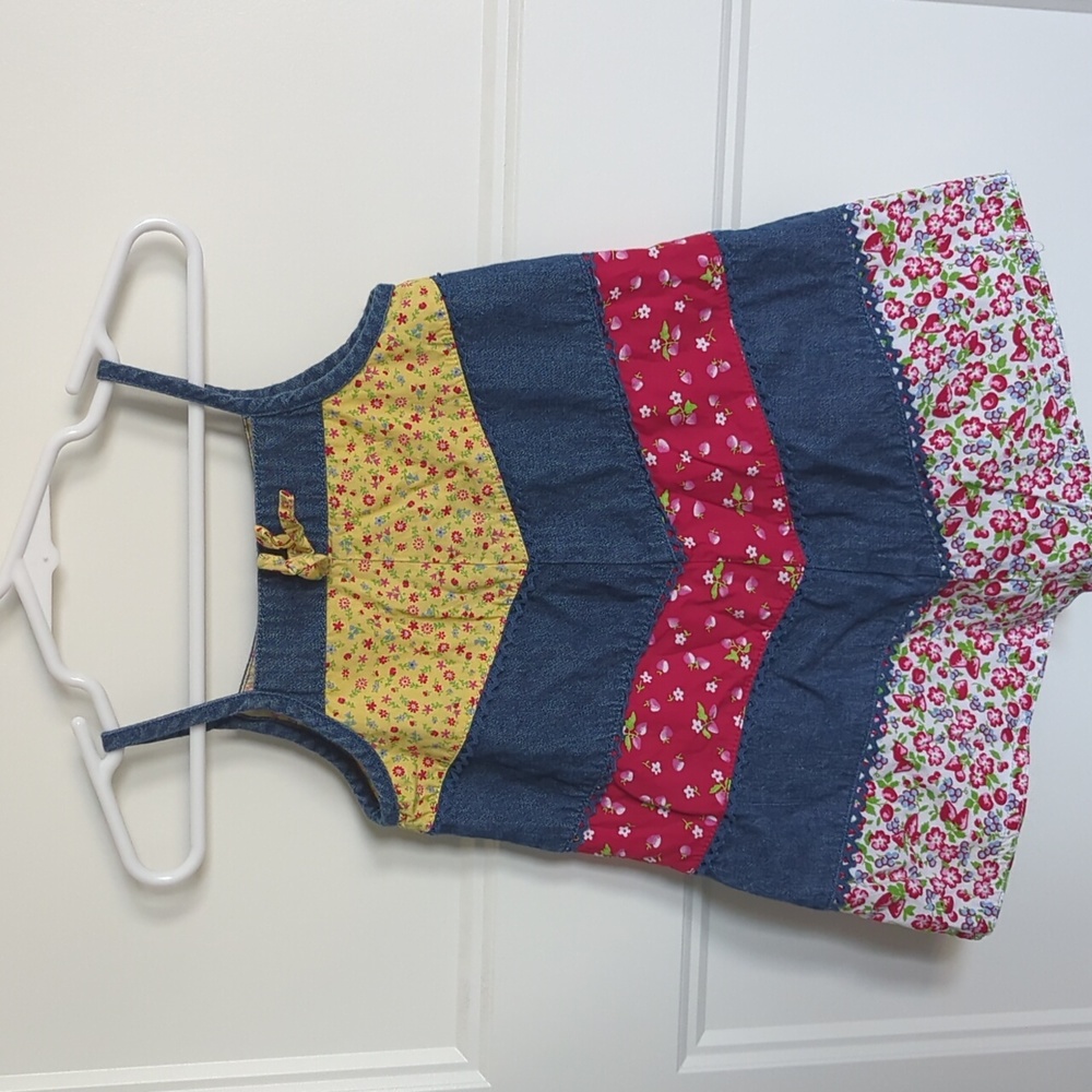 The Children's Place denim floral dress